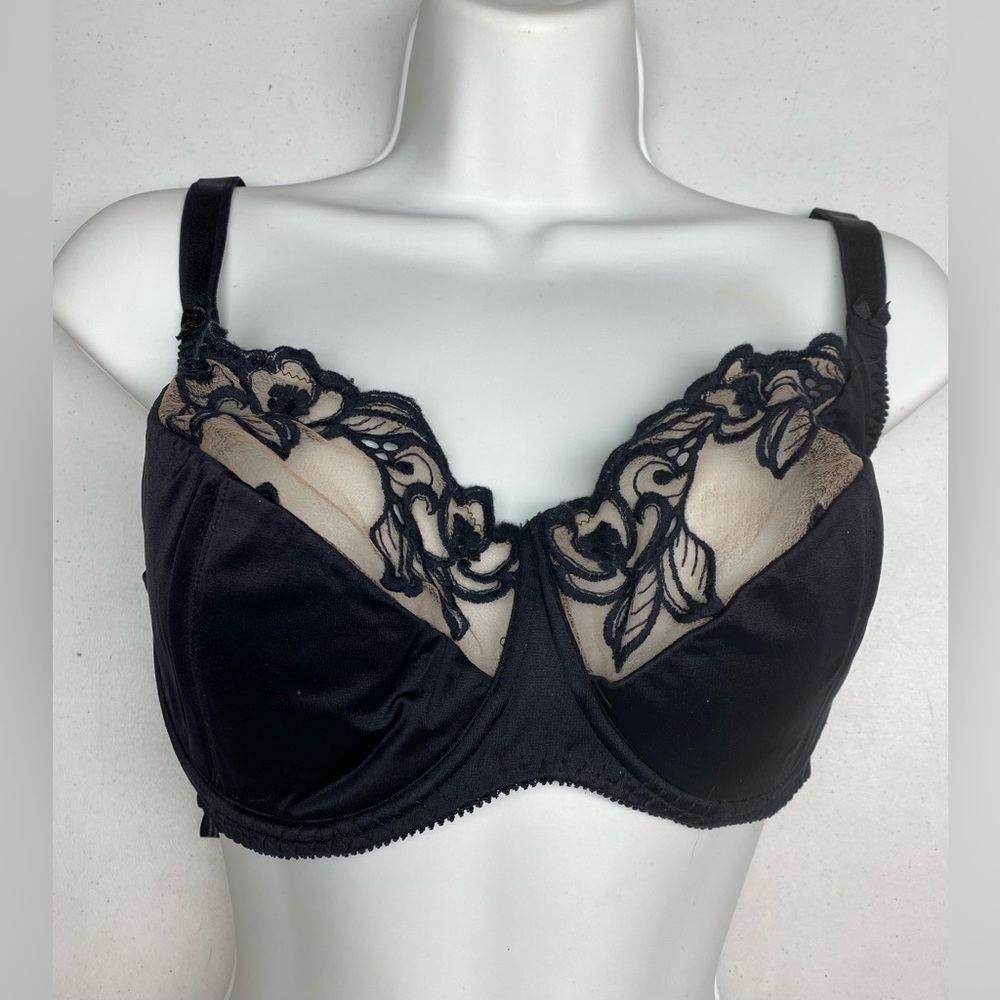 Gaia BLK Lightly Lined Underwire, 85E/38DD *P1121